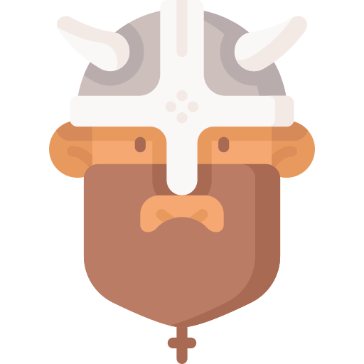 vikingo icono gratis