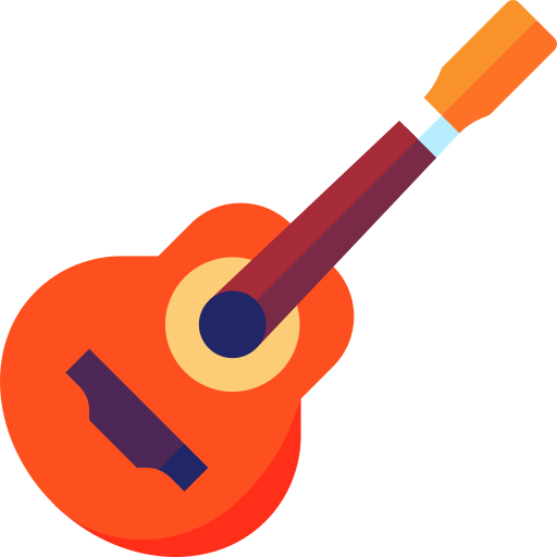 guitarra española icono gratis