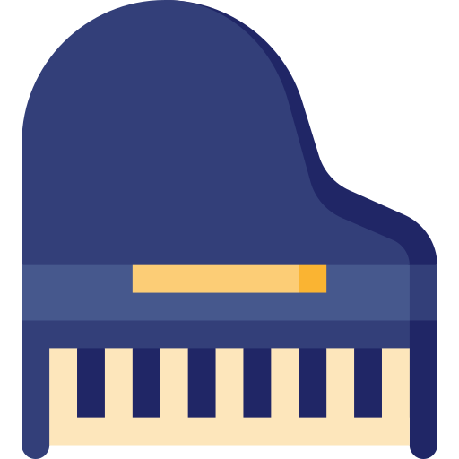 piano de cola icono gratis