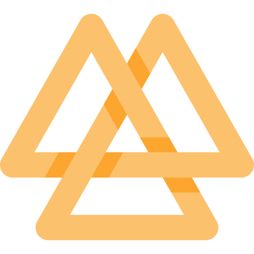 Valknut icon Special Flat