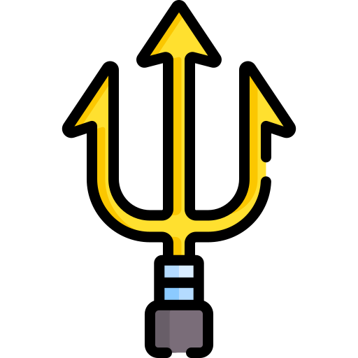 Trident free icon Trident free icon