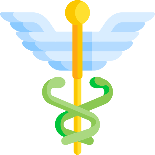 caduceo icono gratis