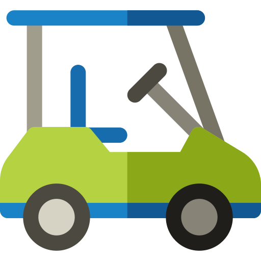 carrinho de golfe grátis ícone