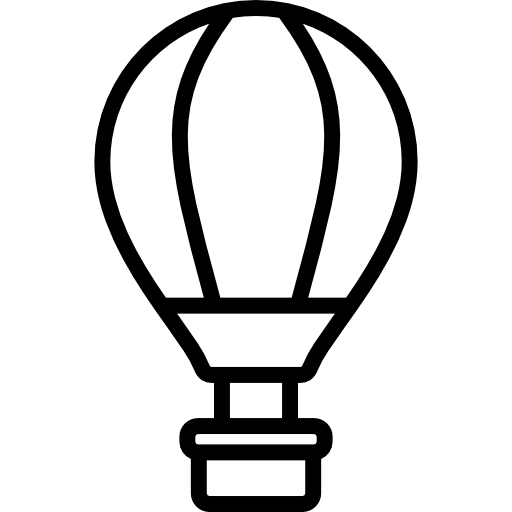 Hot air balloon Special Lineal icon