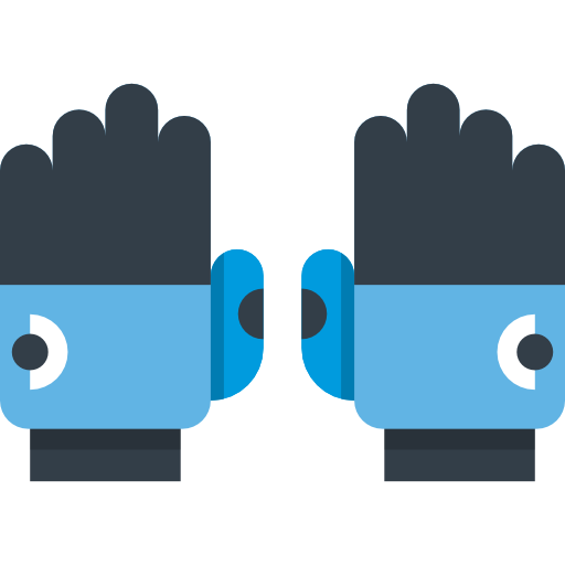 guantes icono gratis