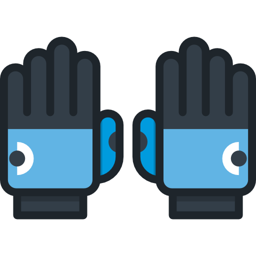 guantes icono gratis