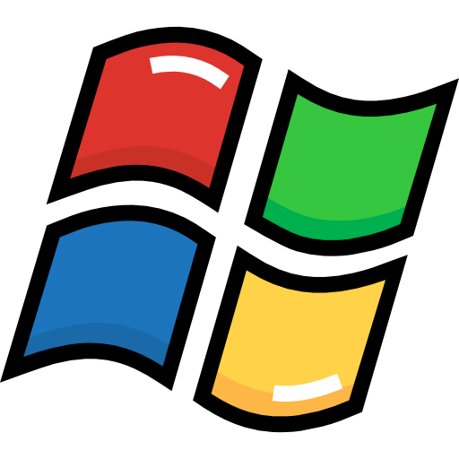 windows xp logo icons