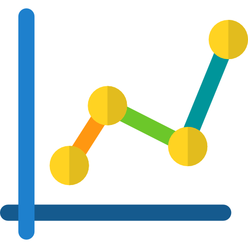 Line chart free icon Line chart free icon
