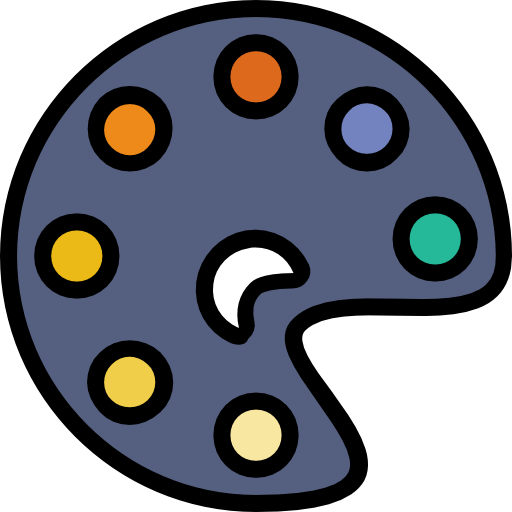 Paint palette free icon