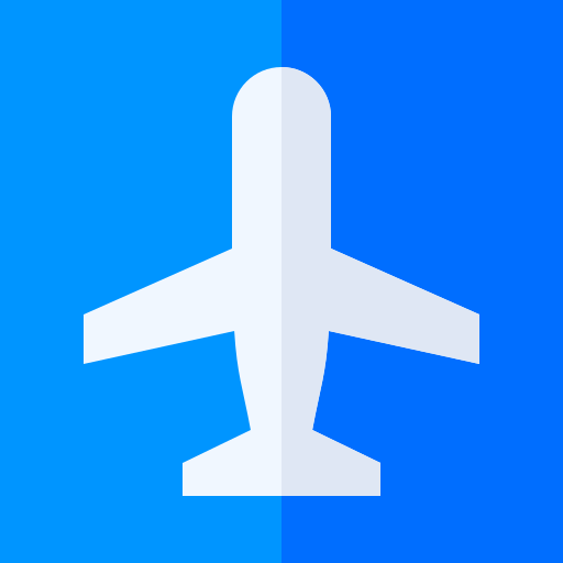 Airport Basic Straight Flat icon