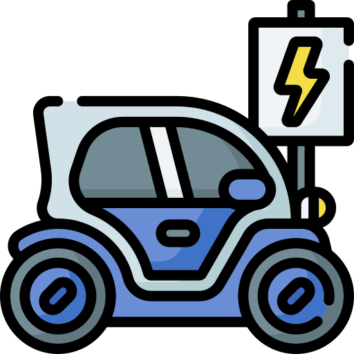 carro elétrico grátis ícone carro elétrico grátis ícone