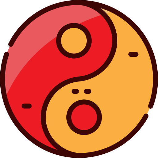 yin yang icono gratis