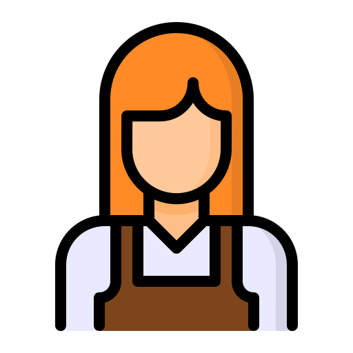 Barista Generic Outline Color icon