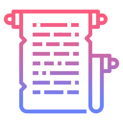 Scroll free icon