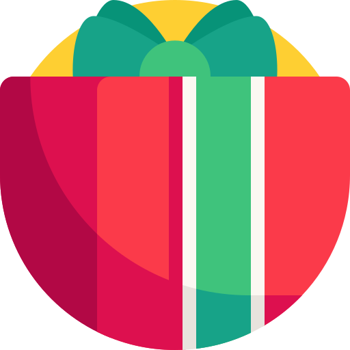 Gift free icon