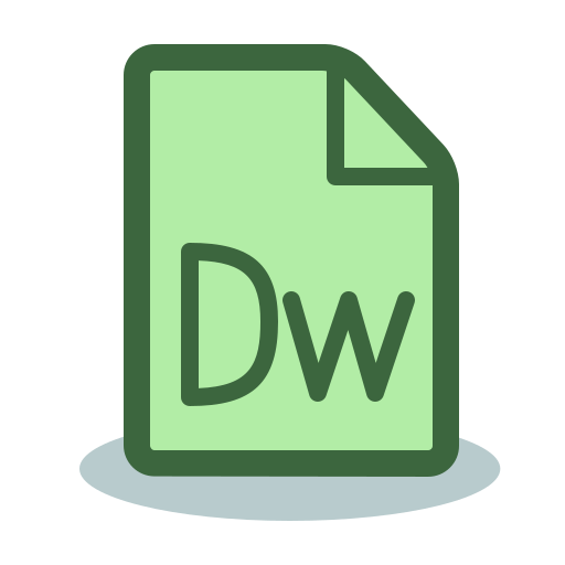 dreamweaver icono gratis