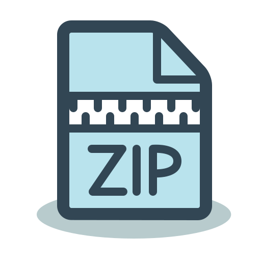 Zip - Free files and folders icons