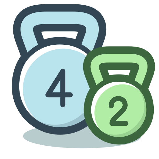 Weight free icon