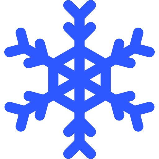 Snowflake Vitaliy Gorbachev Blue icon