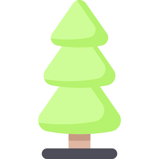 árbol de navidad icono gratis