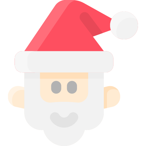 papá noel icono gratis