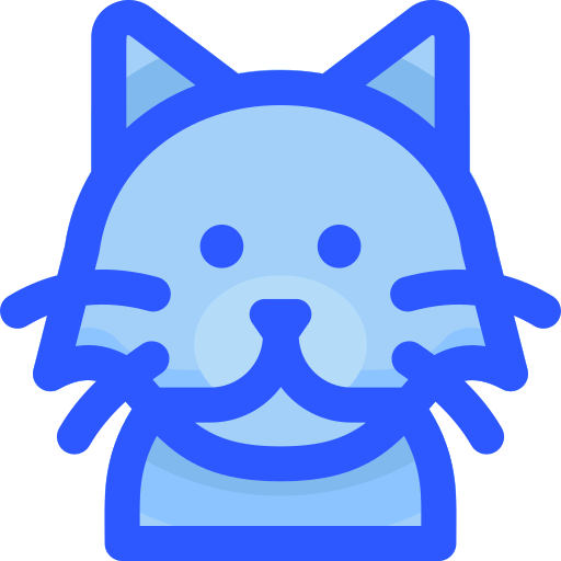 gato persa icono gratis