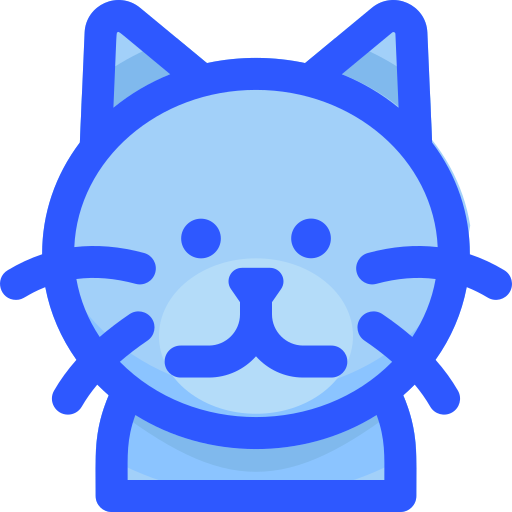 gato británico de pelo corto icono gratis