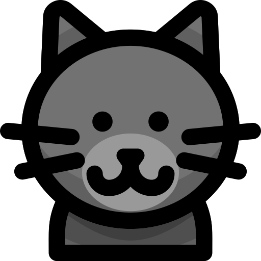 gato británico de pelo corto icono gratis