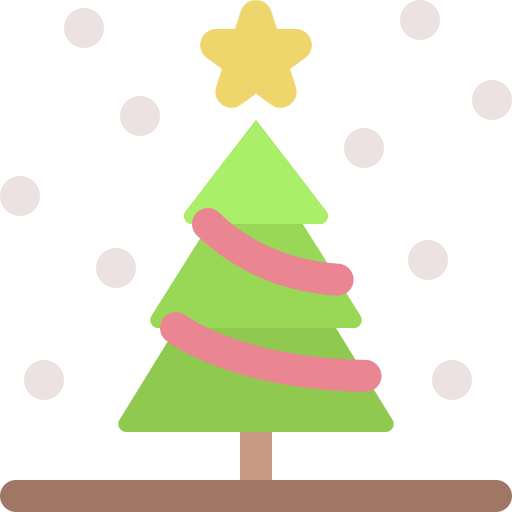 árbol de navidad icono gratis