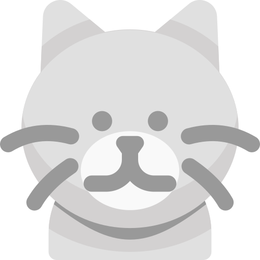 gato británico de pelo corto icono gratis