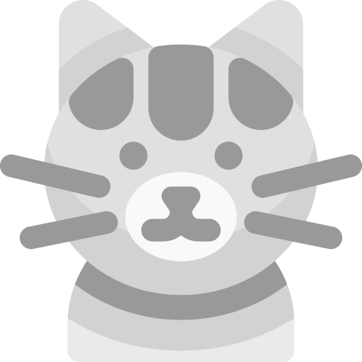 cat head icon. cat icon black on white background. cat icon simple