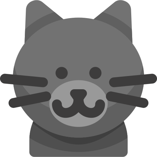 gato británico de pelo corto icono gratis