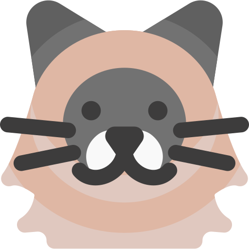 gato del himalaya icono gratis