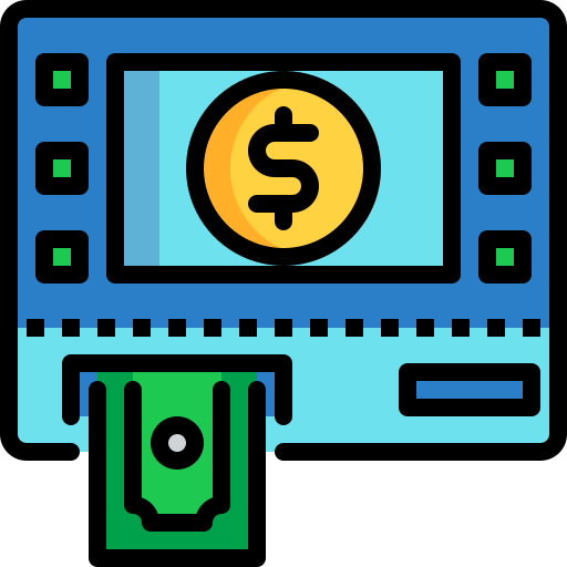 Atm free icon Atm free icon