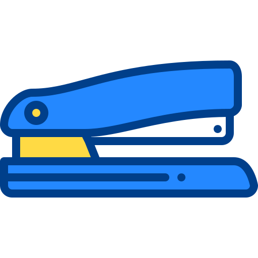 Stapler Berkahicon Lineal Color icon