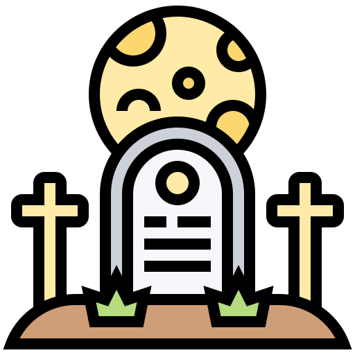 cementerio icono gratis