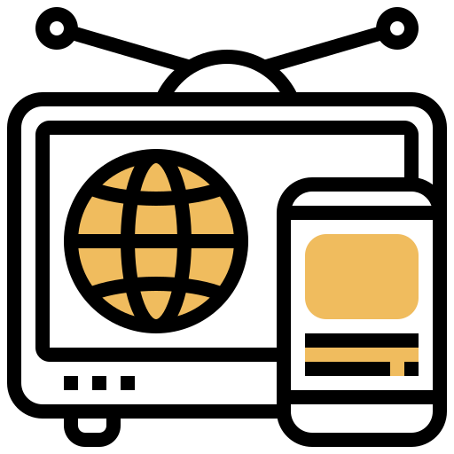 televisión icono gratis