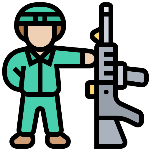 soldat Icône gratuit soldat Icône gratuit