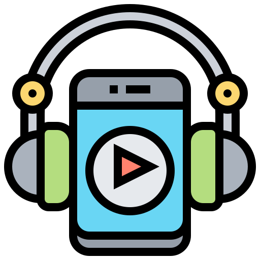 application de musique Icône gratuit