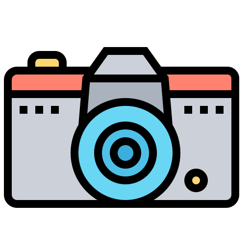 Film camera Meticulous Lineal Color icon