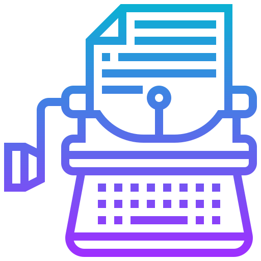 Typewriter free icon Typewriter free icon