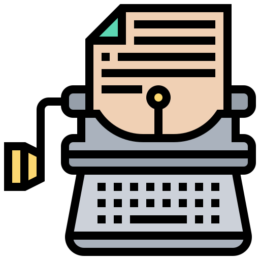 Typewriter free icon Typewriter free icon