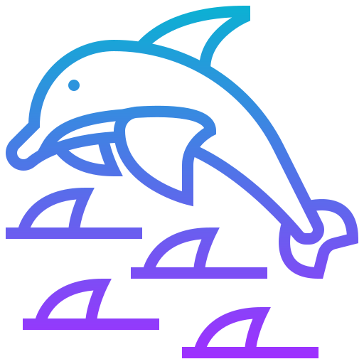 Dolphin Meticulous Gradient icon