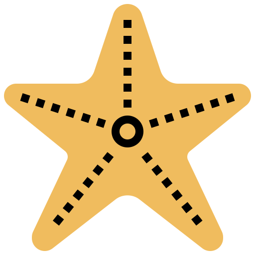 estrella de mar icono gratis