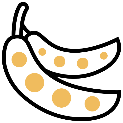 chícharos icono gratis