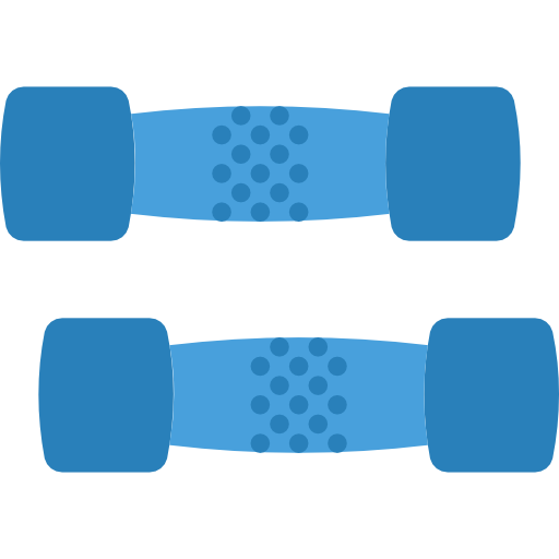 Dumbbell free icon