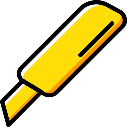 cortador icono gratis