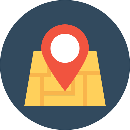 mapa icono gratis