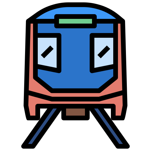 tren electrico icono gratis