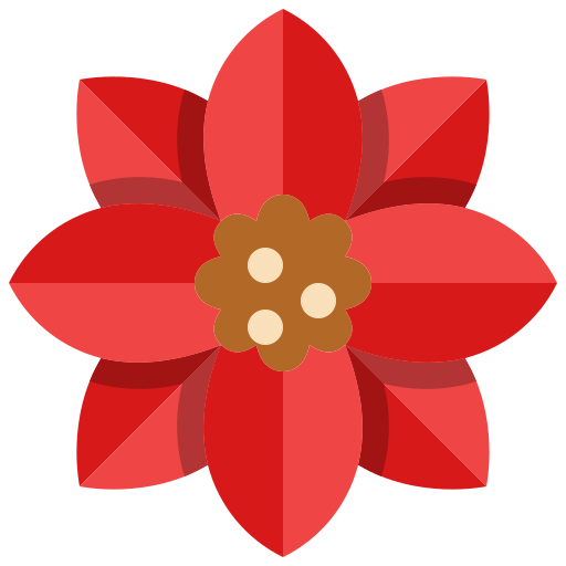Poinsettia Generic Flat icon